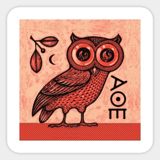 Athena's Owl Sticker